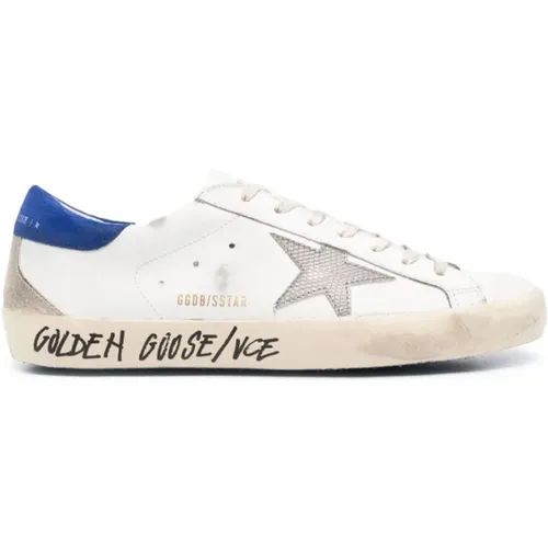 Sneakers Blue , male, Sizes: 7 UK, 6 UK - Golden Goose - Modalova