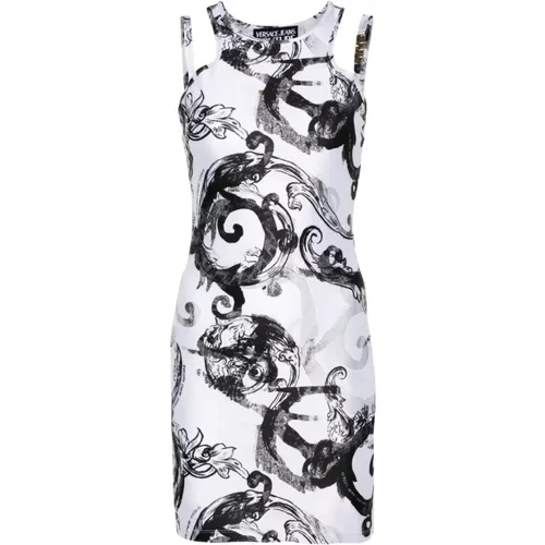 Weißes Kleid für Frauen - Versace Jeans Couture - Modalova