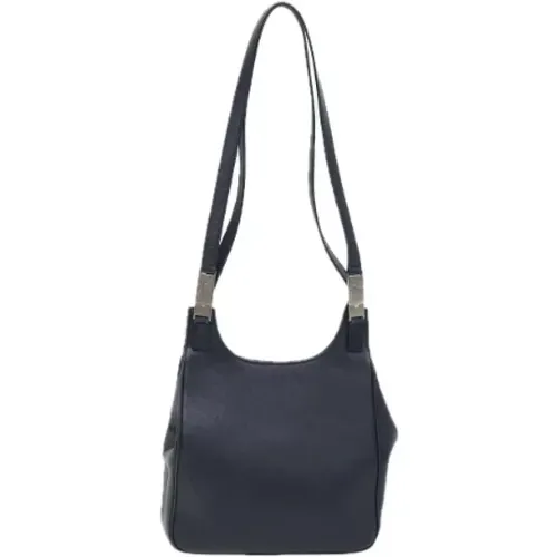 Pre-owned Leather shoulder-bags , female, Sizes: ONE SIZE - Salvatore Ferragamo Pre-owned - Modalova