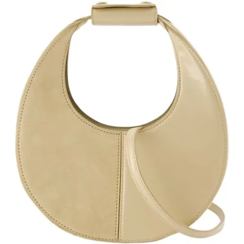 Beige Leder Split Geldbörse STAUD - STAUD - Modalova