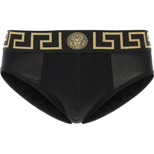 Men's Boxer Briefs Underwear , male, Sizes: S - Versace - Modalova