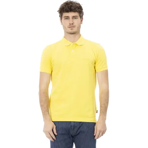 Trendiges Polo-Shirt mit Frontstickerei , Herren, Größe: S - Baldinini - Modalova