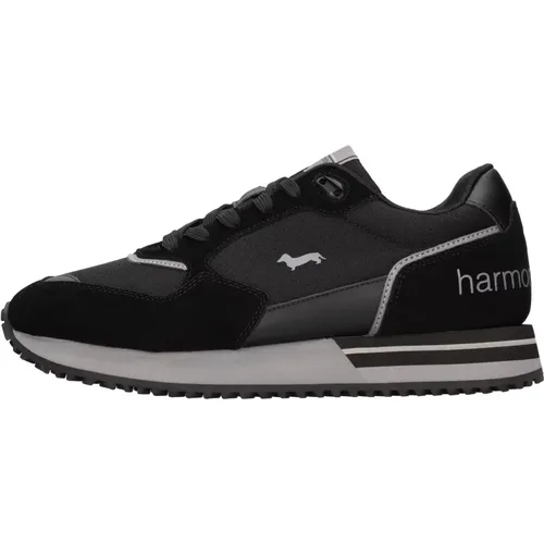 Sneakers Schwarz , Herren, Größe: 44 EU - Harmont & Blaine - Modalova