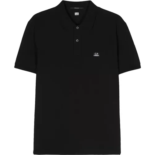 Logo Polo Shirt , Herren, Größe: S - C.P. Company - Modalova