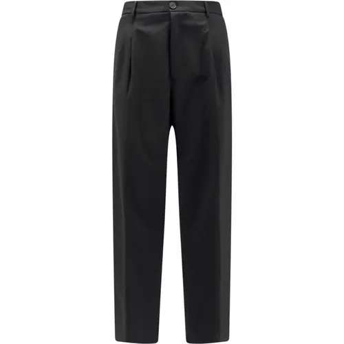 Trousers with Button and Zip , male, Sizes: XL - Amaránto - Modalova