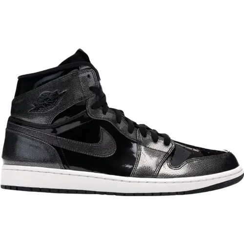 Limitierte Auflage Retro Schwarze Patent Sneakers - Nike - Modalova