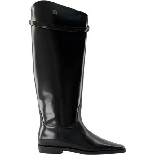 Leather Riding Boots , female, Sizes: 8 UK - TotêMe - Modalova