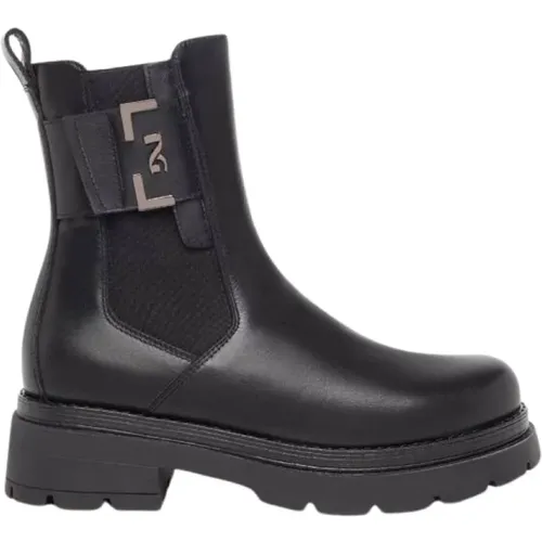 Stylish Boots , female, Sizes: 5 UK, 3 UK - Nerogiardini - Modalova