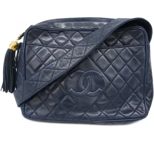 Pre-owned Leather chanel-bags , female, Sizes: ONE SIZE - Chanel Vintage - Modalova