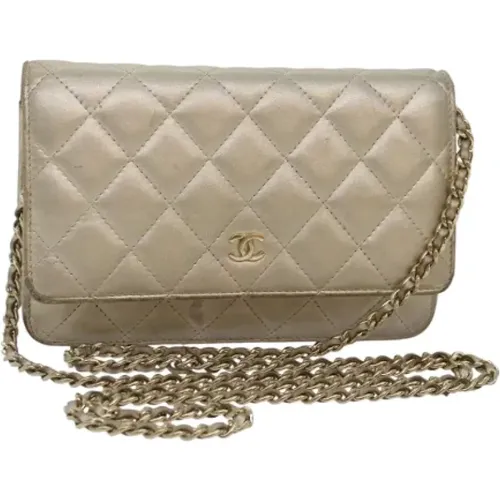 Pre-owned Leather chanel-bags , female, Sizes: ONE SIZE - Chanel Vintage - Modalova