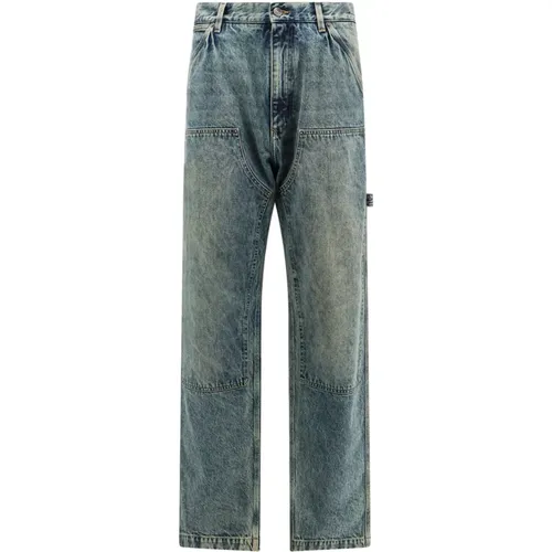 Wide Leg Jeans , male, Sizes: S - Dolce & Gabbana - Modalova