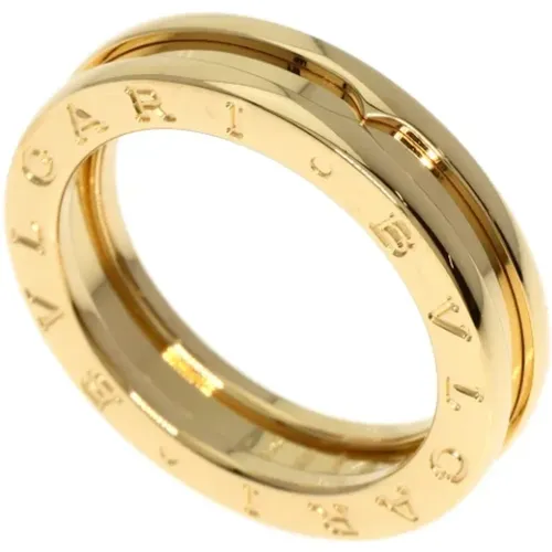 Pre-owned Gold rings , female, Sizes: ONE SIZE - Bvlgari Vintage - Modalova