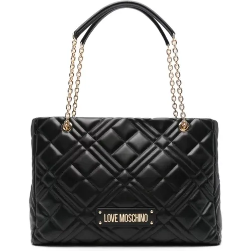 Quilted Shoulder Bag , female, Sizes: ONE SIZE - Love Moschino - Modalova