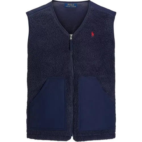 Hi-Pile Fleece Vest Jacket - Ralph Lauren - Modalova