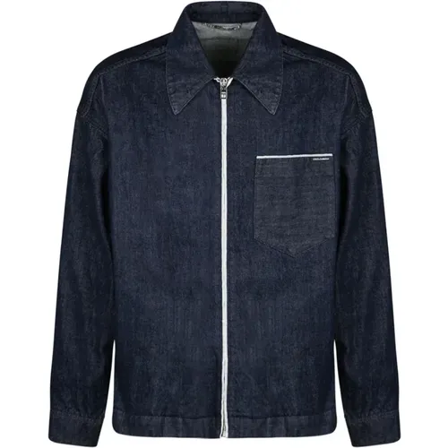 Fashionable Jackets for Men , male, Sizes: L, M - Dolce & Gabbana - Modalova