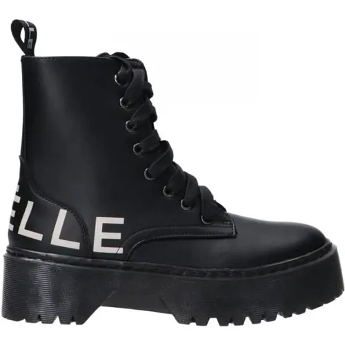 Eco Leather Combat Boots , female, Sizes: 7 UK - Gaëlle Paris - Modalova