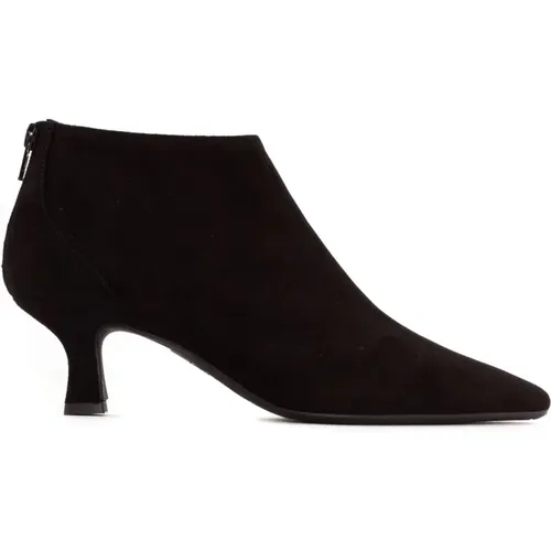 Schwarze Suede Zac Stiefeletten , Damen, Größe: 37 EU - Roberto Festa - Modalova