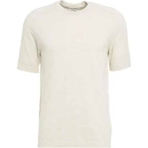 Stylisches Herren T-Shirt in Weiß , Herren, Größe: XL - Transit - Modalova