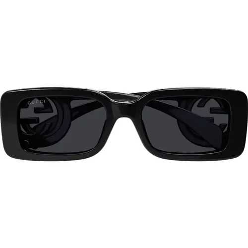 Damen Accessoires Sonnenbrille schwarz Ss23 - Gucci - Modalova