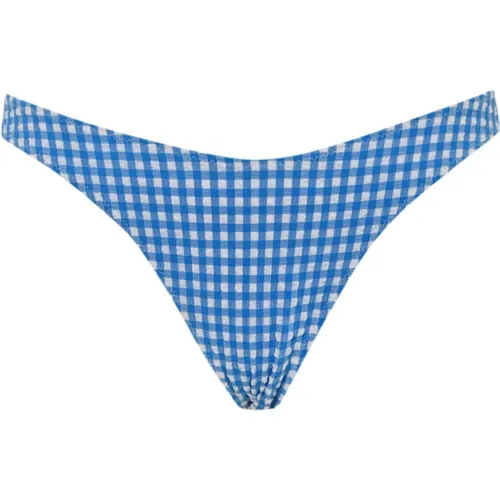 Checkered Bikini Sea Clothing , female, Sizes: S, XS, L - MC2 Saint Barth - Modalova