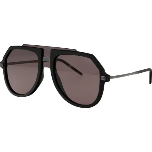 Stylish Sunglasses 0Dg6195 , male, Sizes: 45 MM - Dolce & Gabbana - Modalova