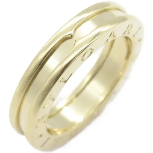 Pre-owned Gold rings , female, Sizes: ONE SIZE - Bvlgari Vintage - Modalova