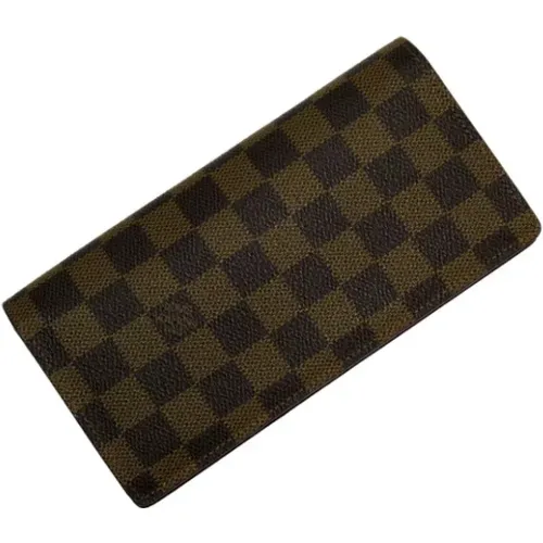 Pre-owned Canvas wallets , female, Sizes: ONE SIZE - Louis Vuitton Vintage - Modalova