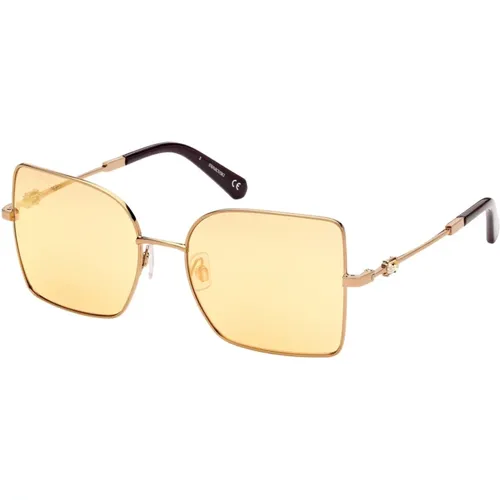 Bronze Gold/ Sunglasses SK0359,Gold/Brown Shaded Sunglasses Sk0359 - Swarovski - Modalova