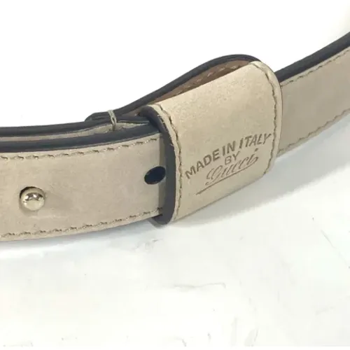 Pre-owned Leder grtel , Damen, Größe: ONE Size - Gucci Vintage - Modalova