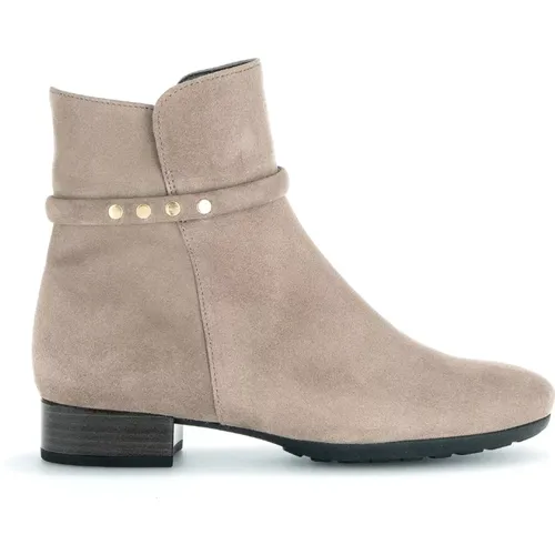 Beige Wildleder Stiefeletten Gabor - Gabor - Modalova