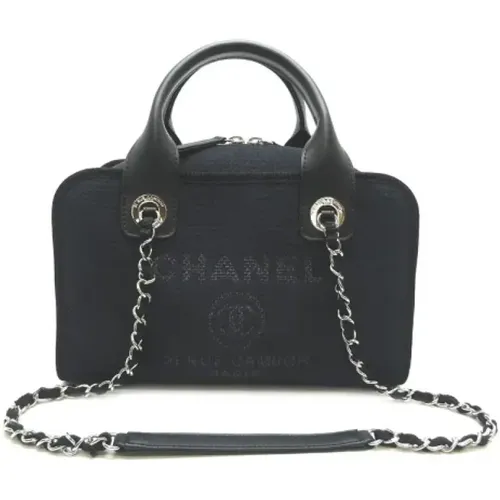 Pre-owned Canvas handbags , female, Sizes: ONE SIZE - Chanel Vintage - Modalova