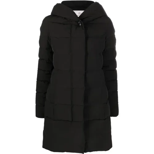 Padded Hooded Coat , female, Sizes: M, S - Woolrich - Modalova