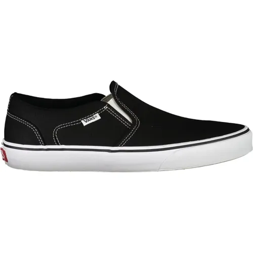 Herren Schwarze Sportschuhe, Kontrastsohle , Herren, Größe: 42 EU - Vans - Modalova