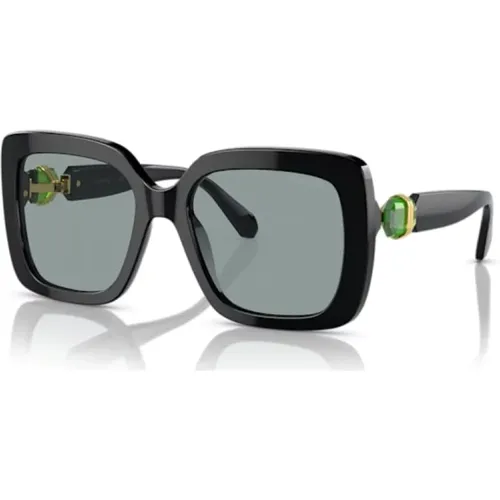 Sk6001 10011 Sunglasses , female, Sizes: 55 MM - Swarovski - Modalova