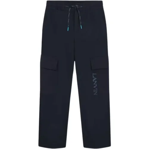 Blaue Hose mit elastischem Bund - Lanvin - Modalova