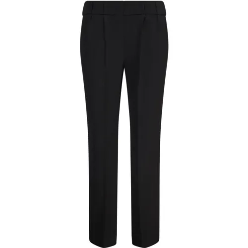 Slim-Fit Trousers with Elasticated Waist , female, Sizes: M, L, XL, S - BRUNELLO CUCINELLI - Modalova