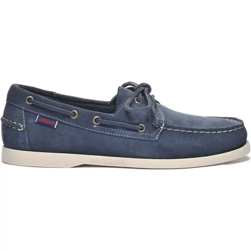 Authentic Docksides for Yacht and Waves , male, Sizes: 6 UK, 7 UK - Sebago - Modalova