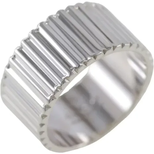 Pre-owned Silver rings , female, Sizes: ONE SIZE - Gucci Vintage - Modalova