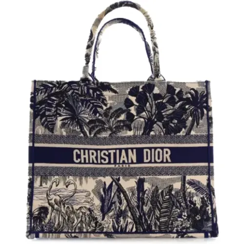 Pre-owned Canvas totes , female, Sizes: ONE SIZE - Dior Vintage - Modalova