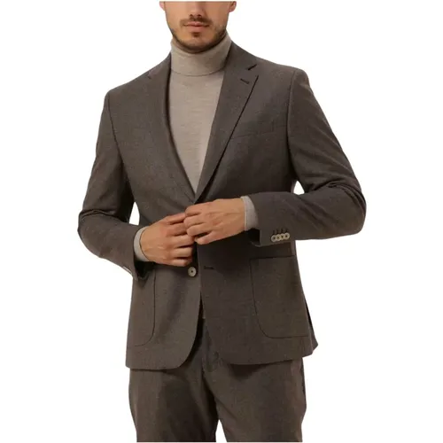 Taupe Herren Blazer G8115-962 , Herren, Größe: L - Gentiluomo - Modalova