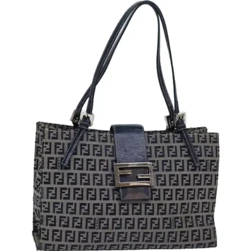 Pre-owned Canvas fendi-bags , female, Sizes: ONE SIZE - Fendi Vintage - Modalova