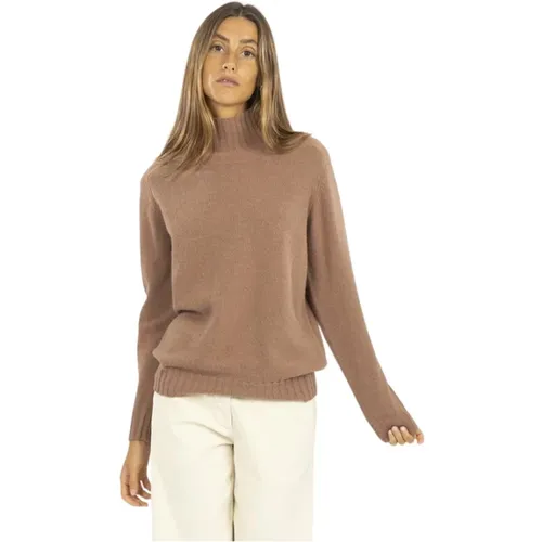 Turtleneck Wool Turtleneck , female, Sizes: S - Zanone - Modalova