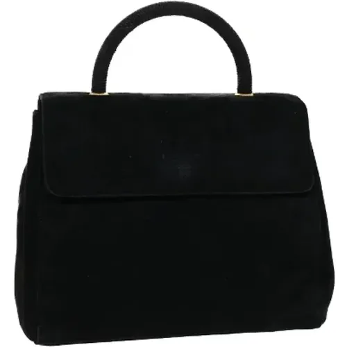 Pre-owned Suede handbags , female, Sizes: ONE SIZE - Prada Vintage - Modalova