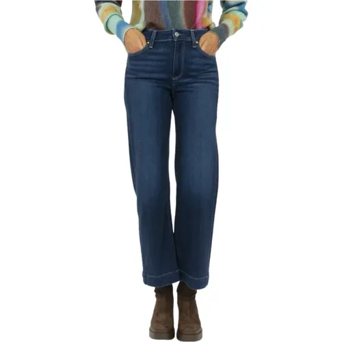 Straight Jeans , female, Sizes: W24, W25 - Paige - Modalova
