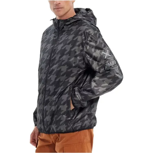 Flash Windbreaker Mantel , Herren, Größe: M - Munich - Modalova