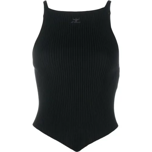 Top , female, Sizes: M, L - Courrèges - Modalova