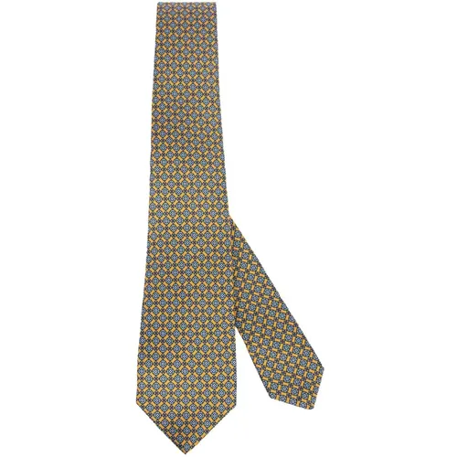 Handmade Silk Tie , male, Sizes: ONE SIZE - Kiton - Modalova