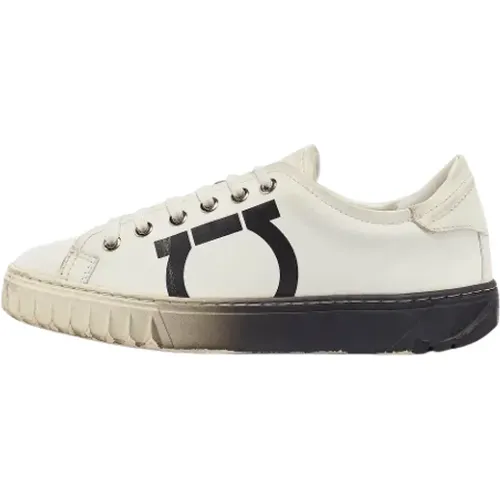 Pre-owned Leder sneakers , Damen, Größe: 36 EU - Salvatore Ferragamo Pre-owned - Modalova