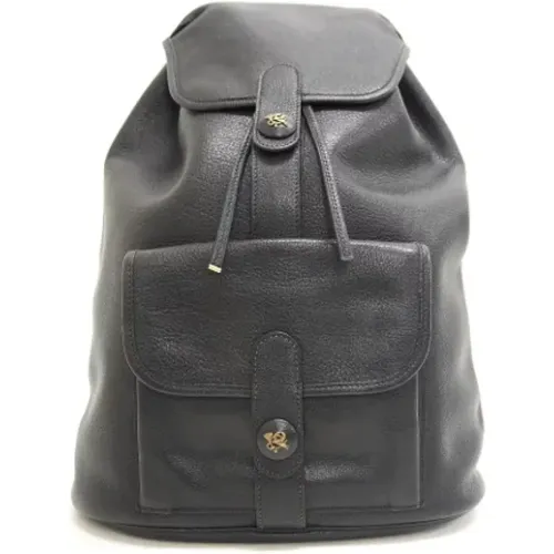 Pre-owned Leather shoulder-bags , male, Sizes: ONE SIZE - Hermès Vintage - Modalova