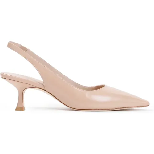 Elegante Slingback Sandale , Damen, Größe: 37 1/2 EU - Stuart Weitzman - Modalova